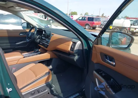 2025 Nissan Pathfinder Platinum Fwd from USA, damaged, VIN 5N1DR3DH1SC243158